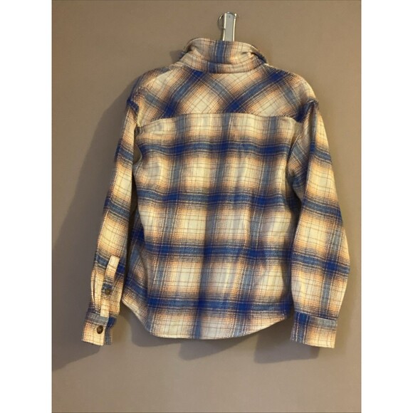 Men's Heavyweight Flannel Long Sleeve Button-Down Shirt  Goodfellow & Co Small - Picture 3 of 4